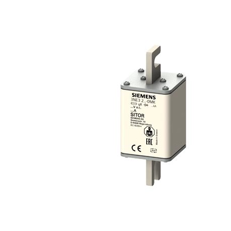 SIEMENS 3NE3236-0MK08 3NE3236-0MK08 SIEMENS SITOR fuse link, with slotted blade contacts, NH1, In: 630 A, aR, Un AC: 1000 V, Un DC..