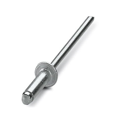 Phoenix contact RVT-AL/ST 3/10 Blind rivets, Ø 3.0 mm, 10 mm sleeve length, aluminum sleeve, zinc-pl..