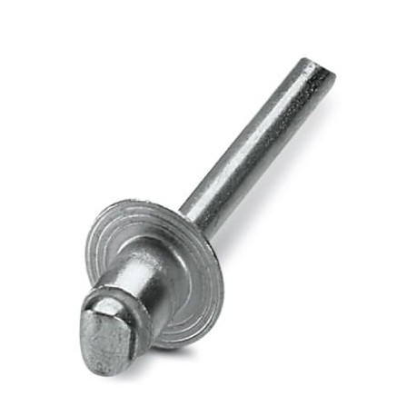 Phoenix contact RVT-AL/ST 4,8/6 Blind rivets, Ø 4.8 mm, 6 mm sleeve length, aluminum sleeve, zinc-pl..