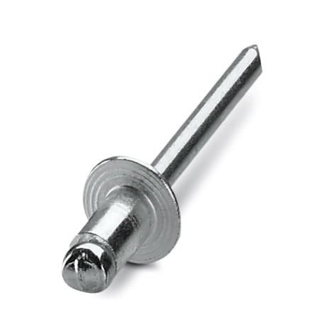 Phoenix contact RVT-AL/ST 4,8/8 Blind rivets, Ø 4.8 mm, 8 mm sleeve length, aluminum sleeve, zinc-pl..