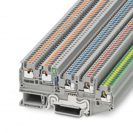 Phoenix contact PTIO 1,5/S/4-PE-LED 24 GN Sensor/actuator terminal block