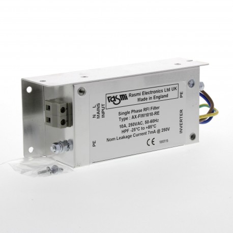 Omron AX-FIM1010-RE-LL AXFIM1010RELL OMRON Filter input 200V single-phase 10A (MX2) Low current