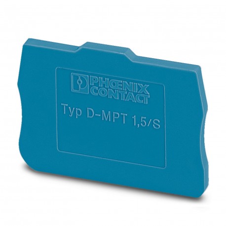 Phoenix contact D-MPT 1,5/S BU End cover
