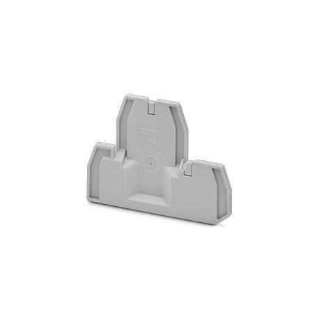 Phoenix contact D-MUTTB 2,5 End cap, depth: 44.6 mm, width: 2.2 mm, height: 62.8 mm, colour: grey