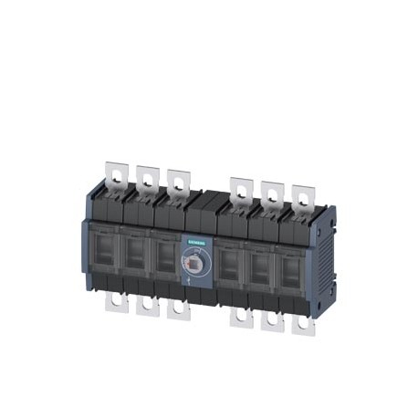 SIEMENS 3KD3260-0NE20-0 3KD3260-0NE20-0 SIEMENS Switch disconnector 125 A, Size 2, 6-pole DC Front operating mechanism center Basic ..