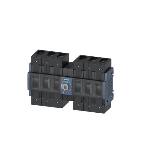 SIEMENS 3KD3260-2NE20-0 3KD3260-2NE20-0 SIEMENS Switch disconnector 125 A, Size 2, 6-pole DC Front operating mechanism center Basic ..