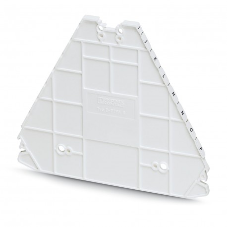 Phoenix contact D-PTRV 8 WH A-P LGS End cover