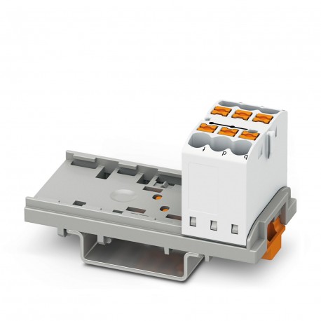 Phoenix contact PTFIX 6X2,5-NS35 WH Distribution block