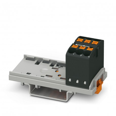 Phoenix contact PTFIX 6X2,5-NS35 BK Distribution block