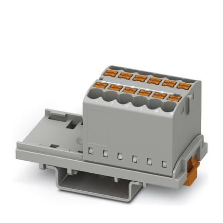 Phoenix contact PTFIX 12X2,5-NS35 GY Distribution block