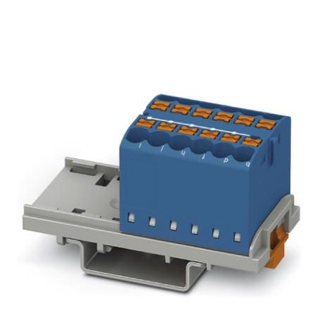 Phoenix contact PTFIX 12X2,5-NS35 BU Distribution block