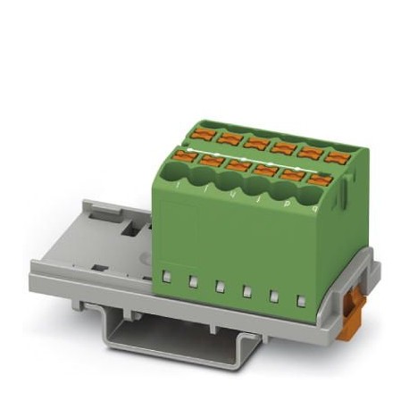 Phoenix contact PTFIX 12X2,5-NS35 GN Distribution block