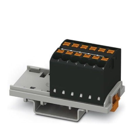 Phoenix contact PTFIX 12X2,5-NS35 BK Distribution block