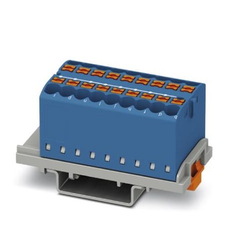 Phoenix contact PTFIX 18X2,5-NS35 BU Distribution block