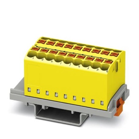 Phoenix contact PTFIX 18X2,5-NS35 YE Distribution block