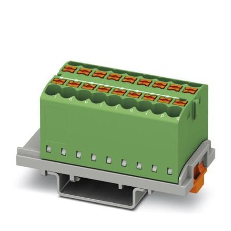 Phoenix contact PTFIX 18X2,5-NS35 GN Distribution block