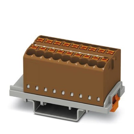 Phoenix contact PTFIX 18X2,5-NS35 BN Distribution block