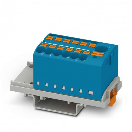 Phoenix contact PTFIX 6/12X2,5-NS35 BU Distribution block