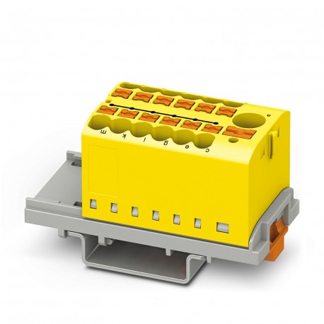 Phoenix contact PTFIX 6/12X2,5-NS35 YE Distribution block