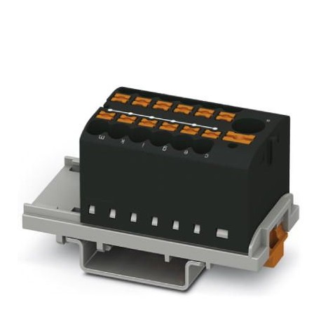 Phoenix contact PTFIX 6/12X2,5-NS35 BK Distribution block