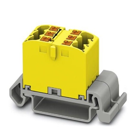 Phoenix contact PTFIX 6X2,5-NS35A YE Distribution block