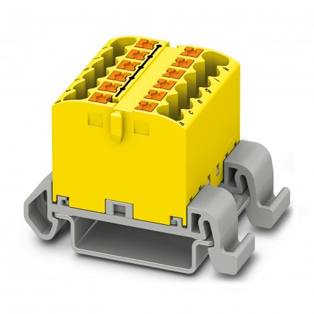 Phoenix contact PTFIX 12X2,5-NS35A YE Distribution block