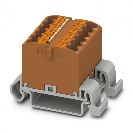 Phoenix contact PTFIX 12X2,5-NS35A BN Distribution block