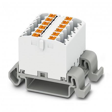 Phoenix contact PTFIX 12X2,5-NS35A WH Distribution block