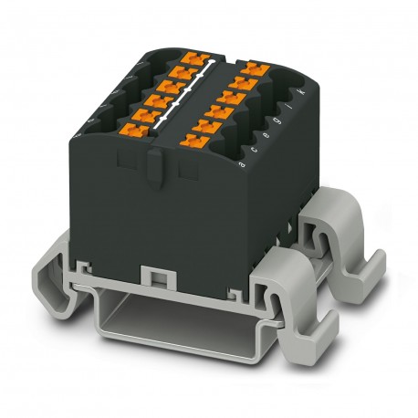 Phoenix contact PTFIX 12X2,5-NS35A BK Distribution block