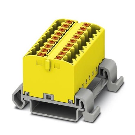Phoenix contact PTFIX 18X2,5-NS35A YE Distribution block