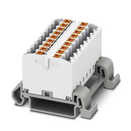 Phoenix contact PTFIX 18X2,5-NS35A WH Distribution block