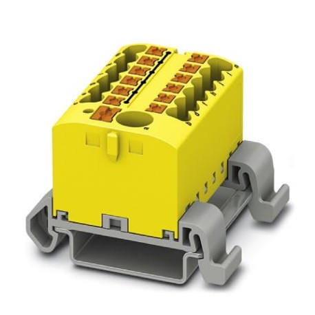 Phoenix contact PTFIX 6/12X2,5-NS35A YE Distribution block