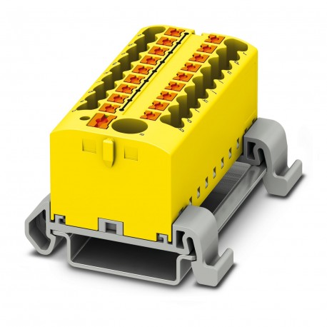 Phoenix contact PTFIX 6/18X2,5-NS35A YE Distribution block