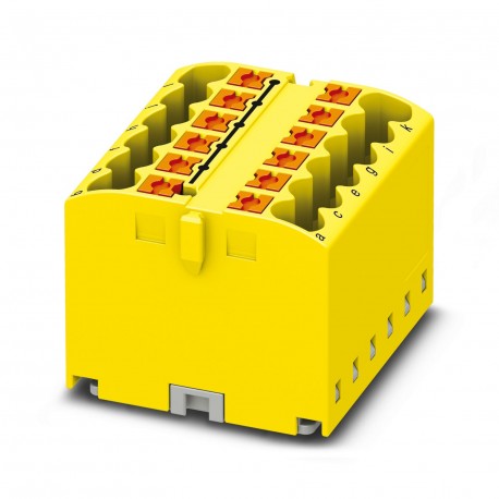 Phoenix contact PTFIX 12X2,5-G YE Distribution block