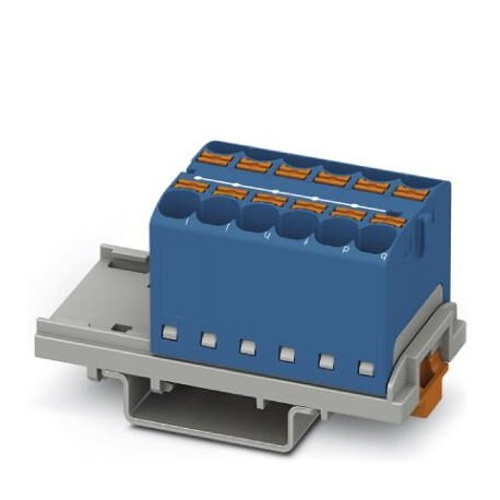 PHOENIX CONTACT PTFIX 12X4-NS35 BU PTFIX 12X4-NS35 BU 3273550 PHOENIX CONTACT Distribution block