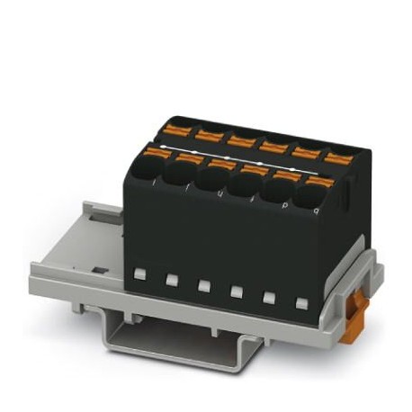 PHOENIX CONTACT PTFIX 12X4-NS35 BK PTFIX 12X4-NS35 BK 3273562 PHOENIX CONTACT Distribution block