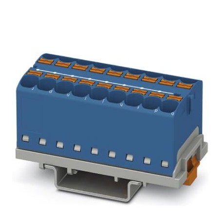 PHOENIX CONTACT PTFIX 18X4-NS35 BU PTFIX 18X4-NS35 BU 3273572 PHOENIX CONTACT Distribution block