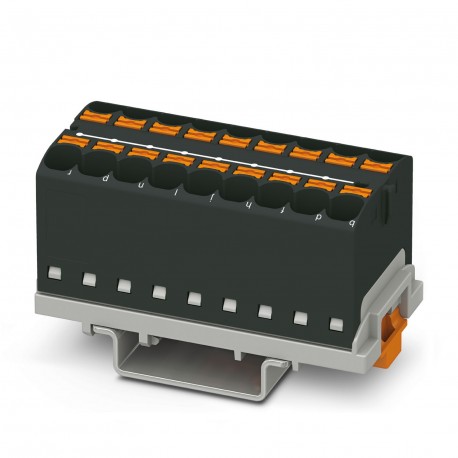 PHOENIX CONTACT PTFIX 18X4-NS35 BK PTFIX 18X4-NS35 BK 3273584 PHOENIX CONTACT Distribution block
