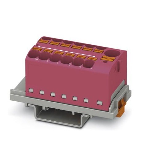 Phoenix contact PTFIX 10/12X4-NS35 PK Distribution block, nom. voltage: 800 V, nominal current: 32 A..