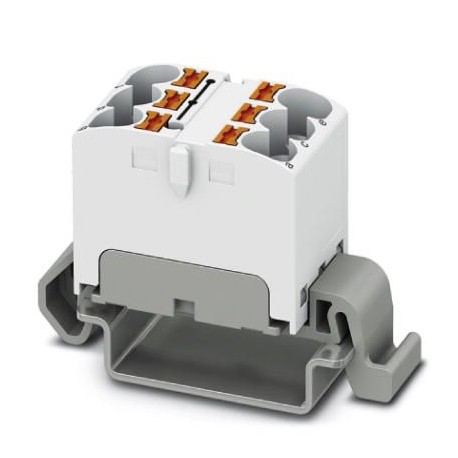 PHOENIX CONTACT PTFIX 6X4-NS35A WH PTFIX 6X4-NS35A WH 3273670 PHOENIX CONTACT Distribution block