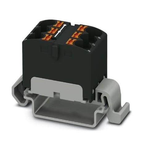 PHOENIX CONTACT PTFIX 6X4-NS35A BK PTFIX 6X4-NS35A BK 3273672 PHOENIX CONTACT Distribution block