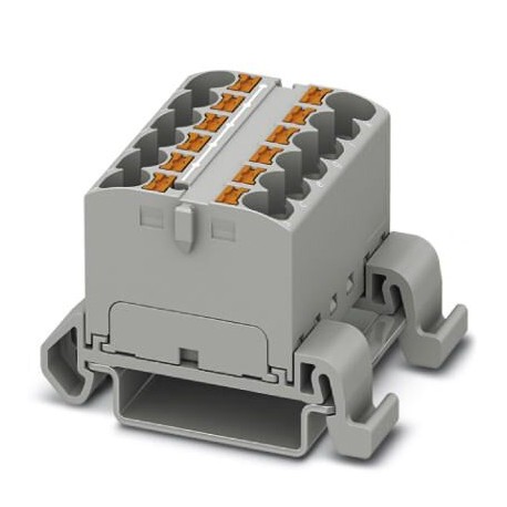 PHOENIX CONTACT PTFIX 12X4-NS35A GY PTFIX 12X4-NS35A GY 3273680 PHOENIX CONTACT Distribution block