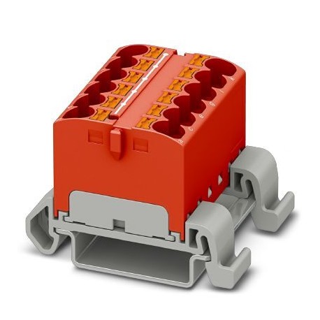 PHOENIX CONTACT PTFIX 12X4-NS35A RD PTFIX 12X4-NS35A RD 3273684 PHOENIX CONTACT Distribution block
