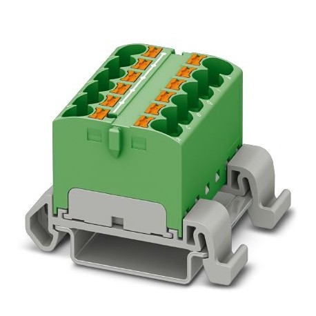 PHOENIX CONTACT PTFIX 12X4-NS35A GN PTFIX 12X4-NS35A GN 3273688 PHOENIX CONTACT Distribution block