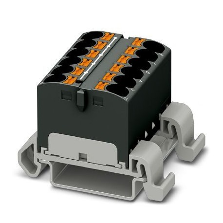 Phoenix contact PTFIX 12X4-NS35A BK Distribution block