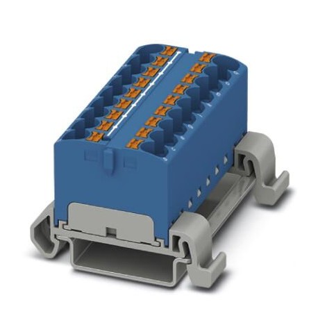 Phoenix contact PTFIX 18X4-NS35A BU Distribution block