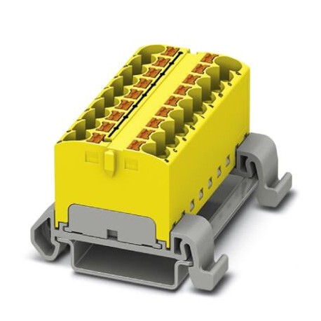 PHOENIX CONTACT PTFIX 18X4-NS35A YE PTFIX 18X4-NS35A YE 3273708 PHOENIX CONTACT Distribution block