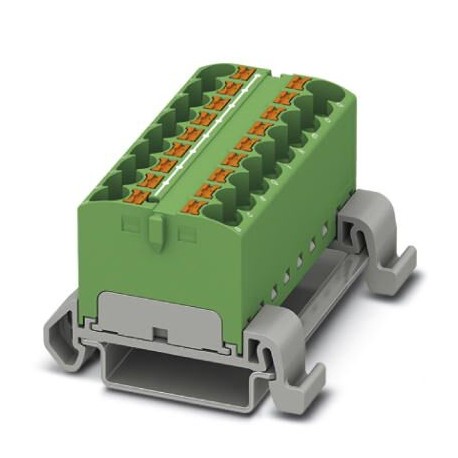 PHOENIX CONTACT PTFIX 18X4-NS35A GN PTFIX 18X4-NS35A GN 3273710 PHOENIX CONTACT Distribution block