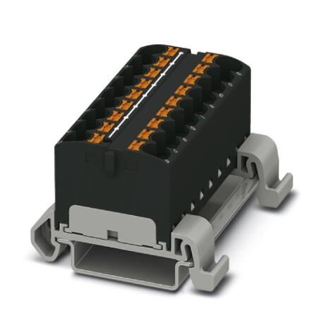 PHOENIX CONTACT PTFIX 18X4-NS35A BK PTFIX 18X4-NS35A BK 3273716 PHOENIX CONTACT Distribution block