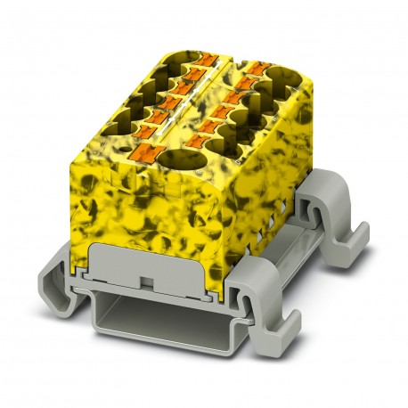 Phoenix contact PTFIX 10/12X4-NS35A-FE Distribution block, nom. voltage: 800 V, nominal current: 32 ..